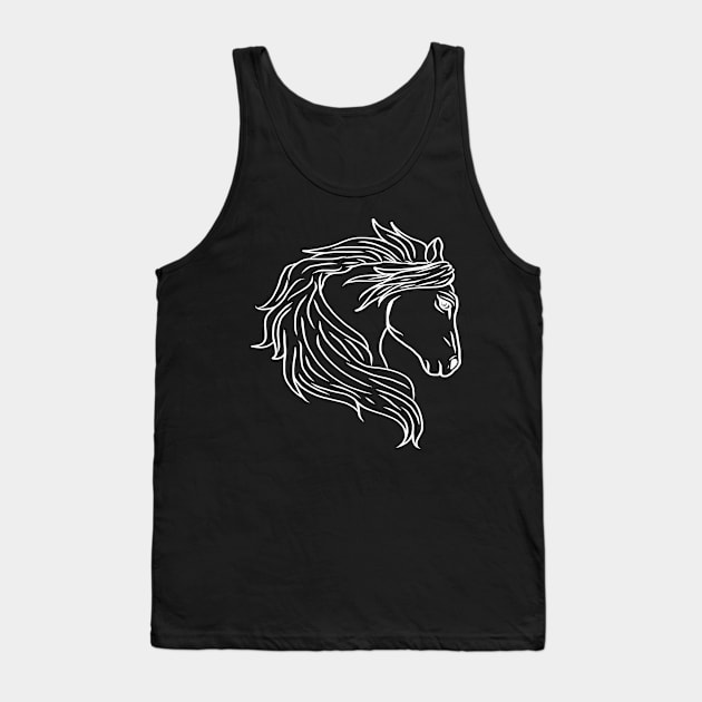 A very nice horse and pony dressage Tank Top by KK-Royal